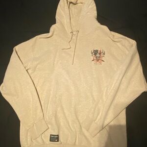 Howitzer Light Tan Hoodie with Graphic